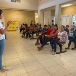 Las charlas sobre detección temprana de cáncer de cérvix en Santa Rosa de Copán.